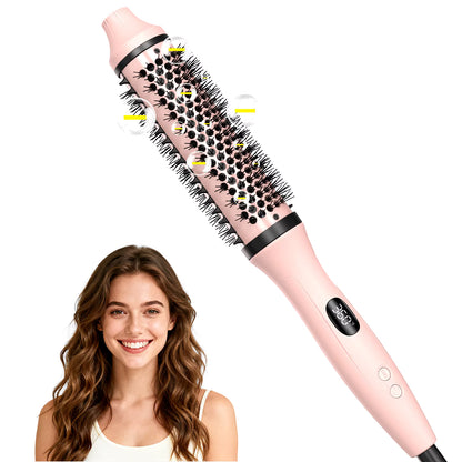 Cepillo térmico iónico de doble voltaje 3 en 1